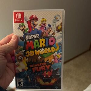 Nintendo Switch Super Mario 3D World + Bowser's Fury Game Case